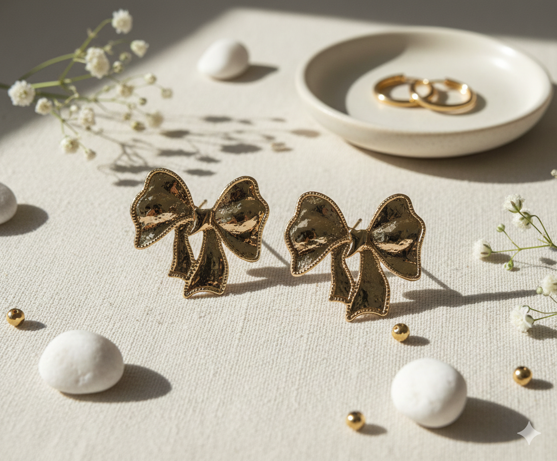 Royal Ribbon Studs