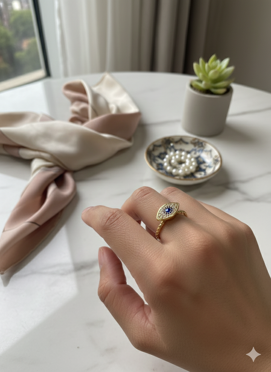 The Evil Eye Ring