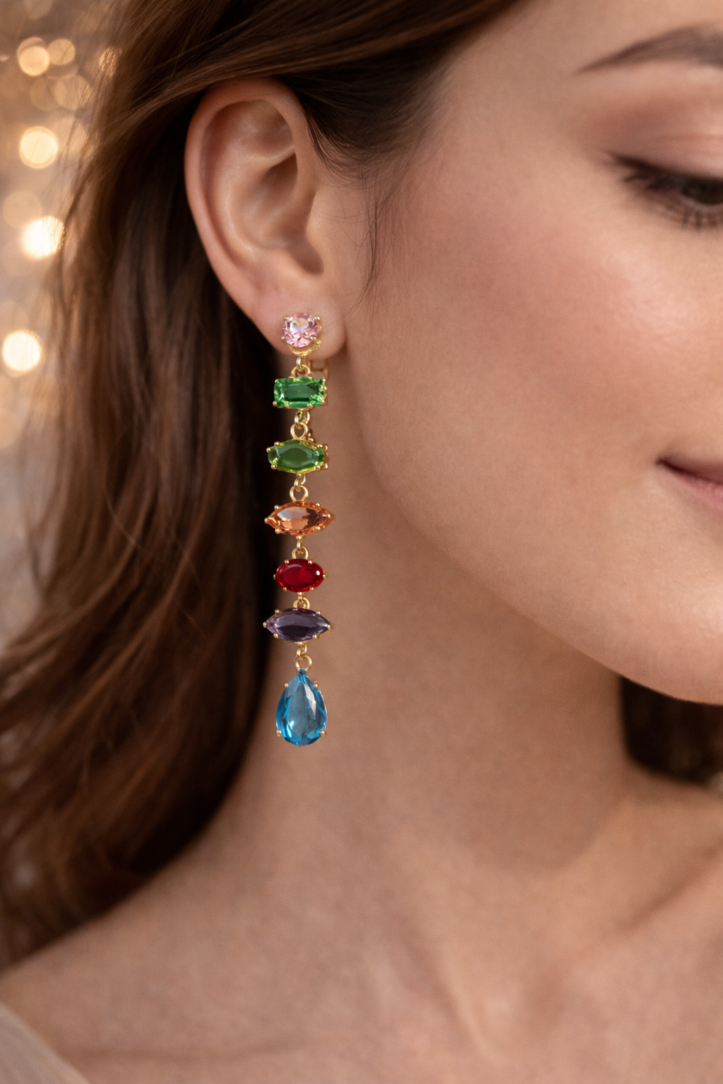 Royal Mosaic Danglers