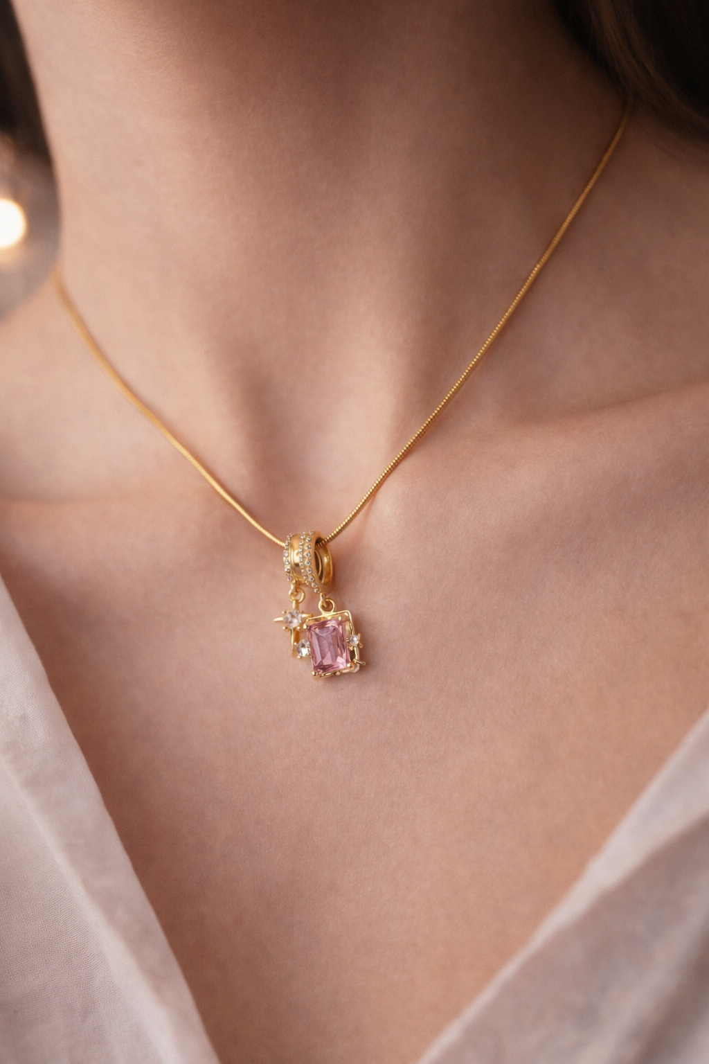 Golden Blush Sparkle