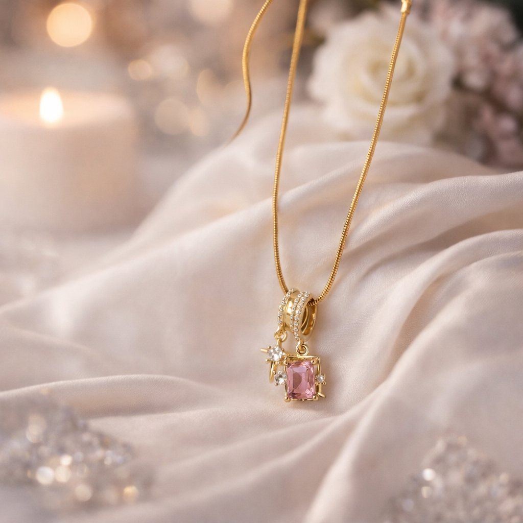Golden Blush Sparkle