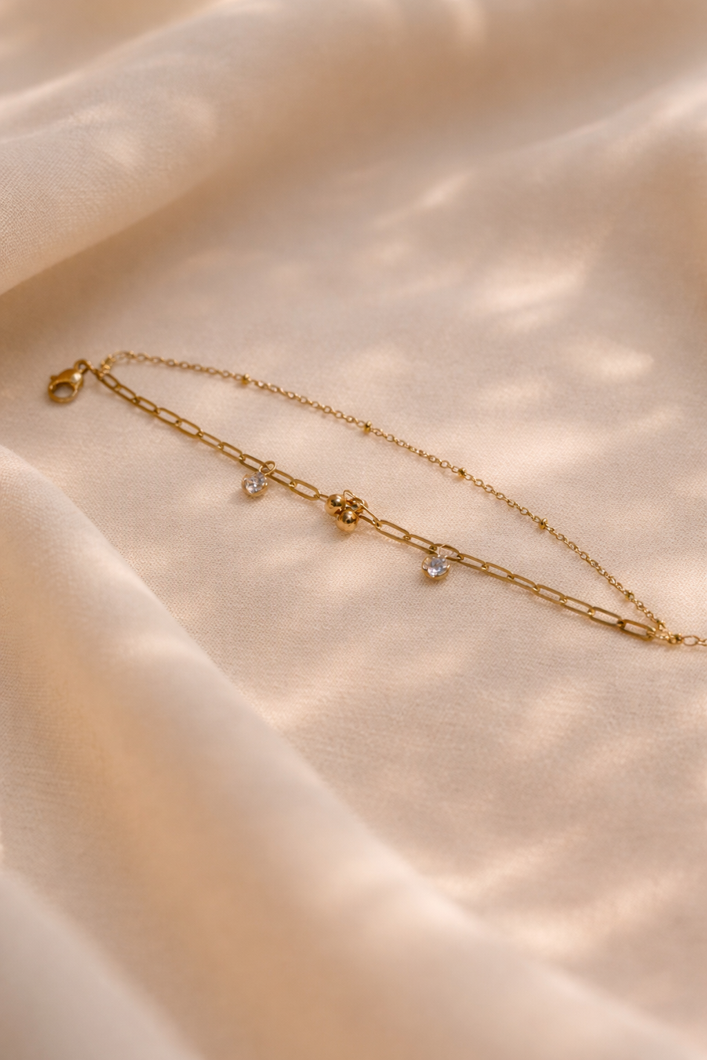 Golden Aura Charm Bracelet