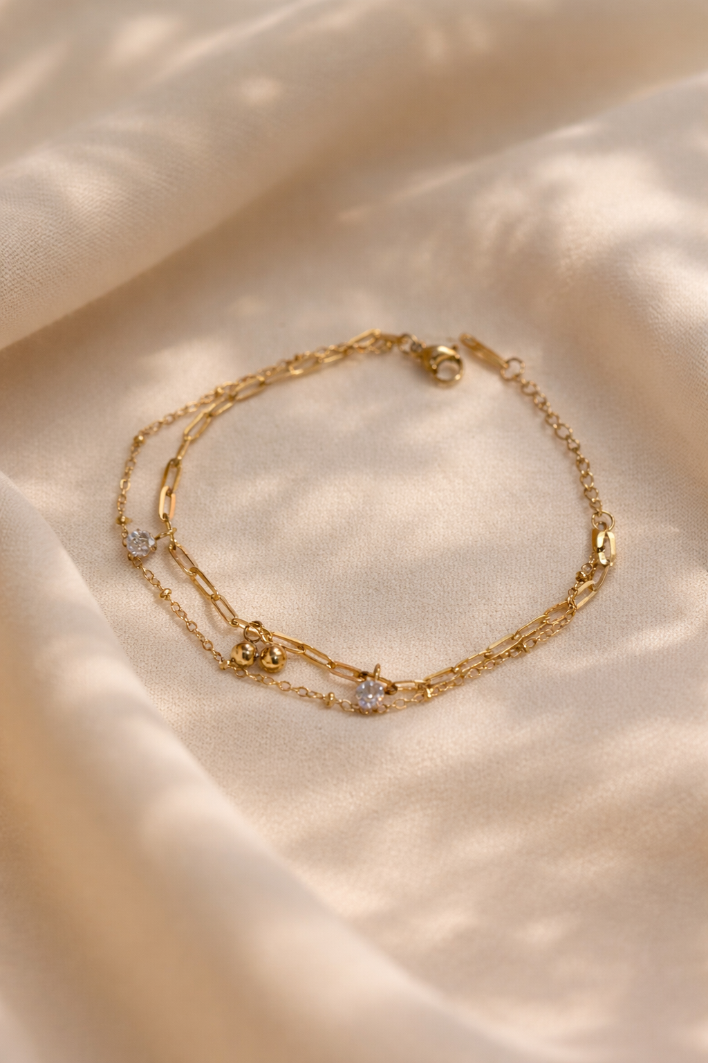 Golden Aura Charm Bracelet