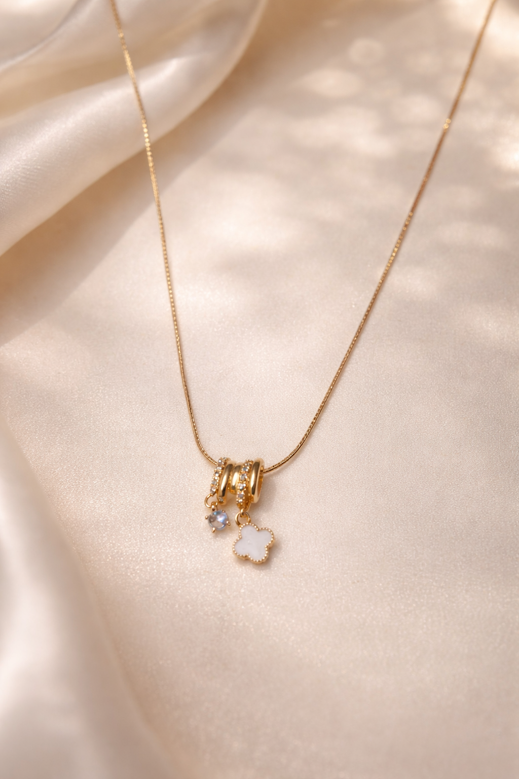 Luna Blue Charm Pendant
