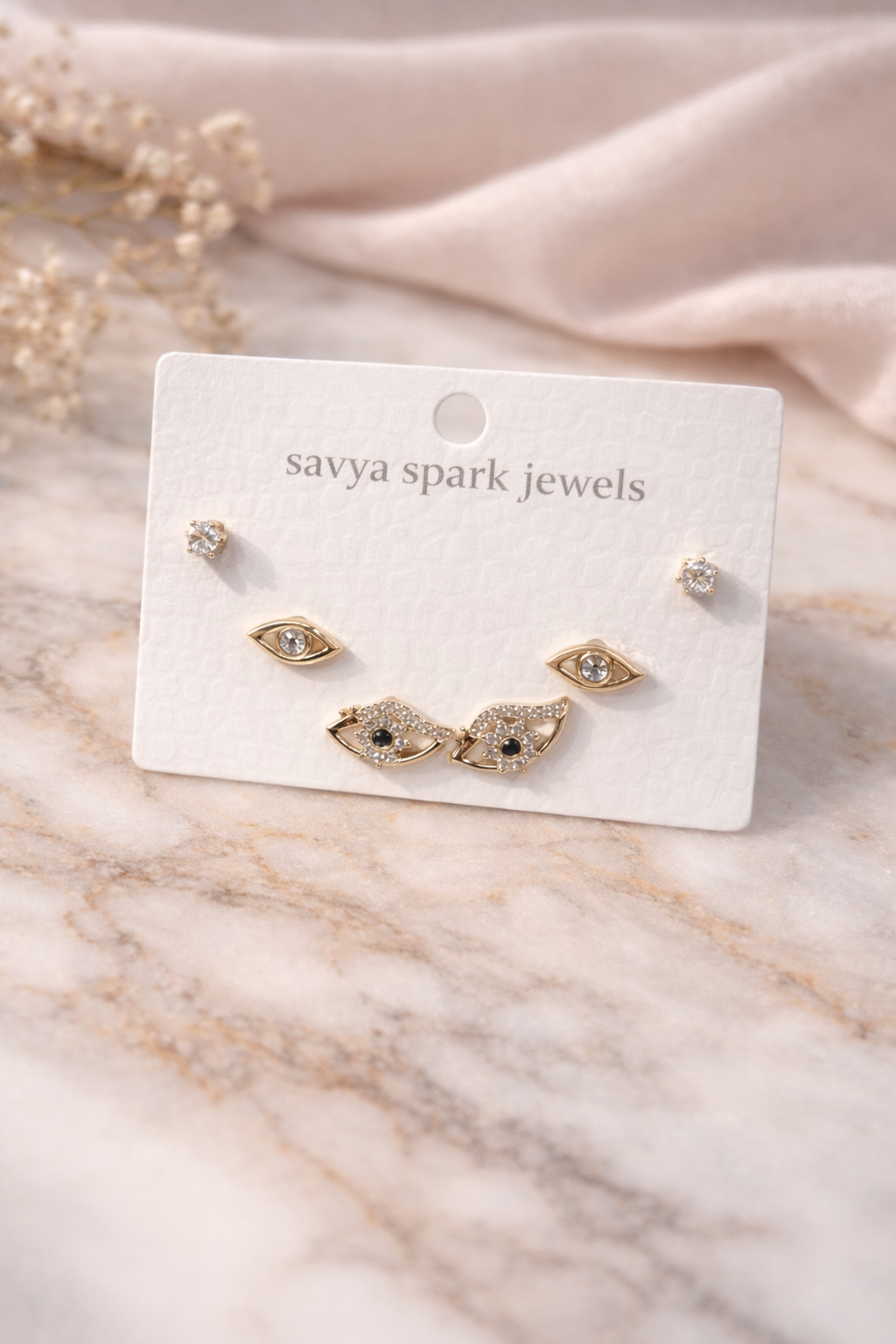 Nazar Luxe Stud Set