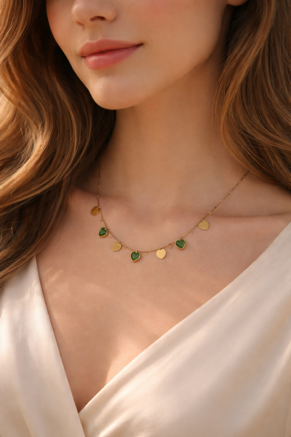 Green Aura Love Necklace