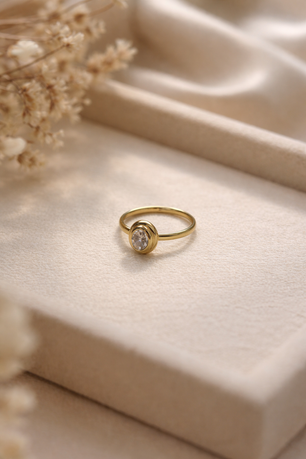 Golden Aura Ring (Adjustable)