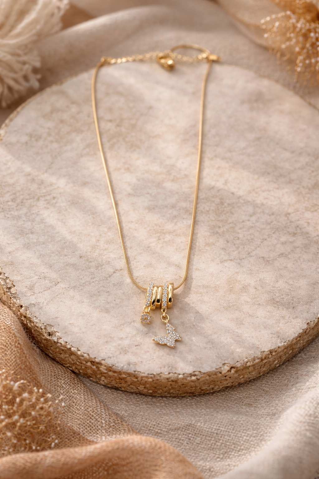 Aurelia Butterfly Pendant