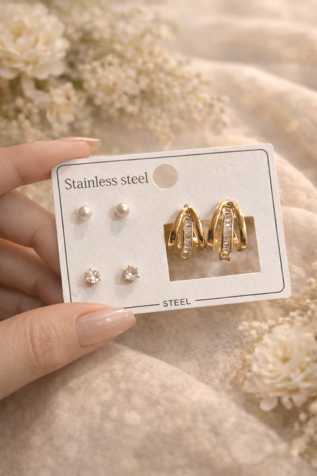 Golden Glow 3-Pair Set