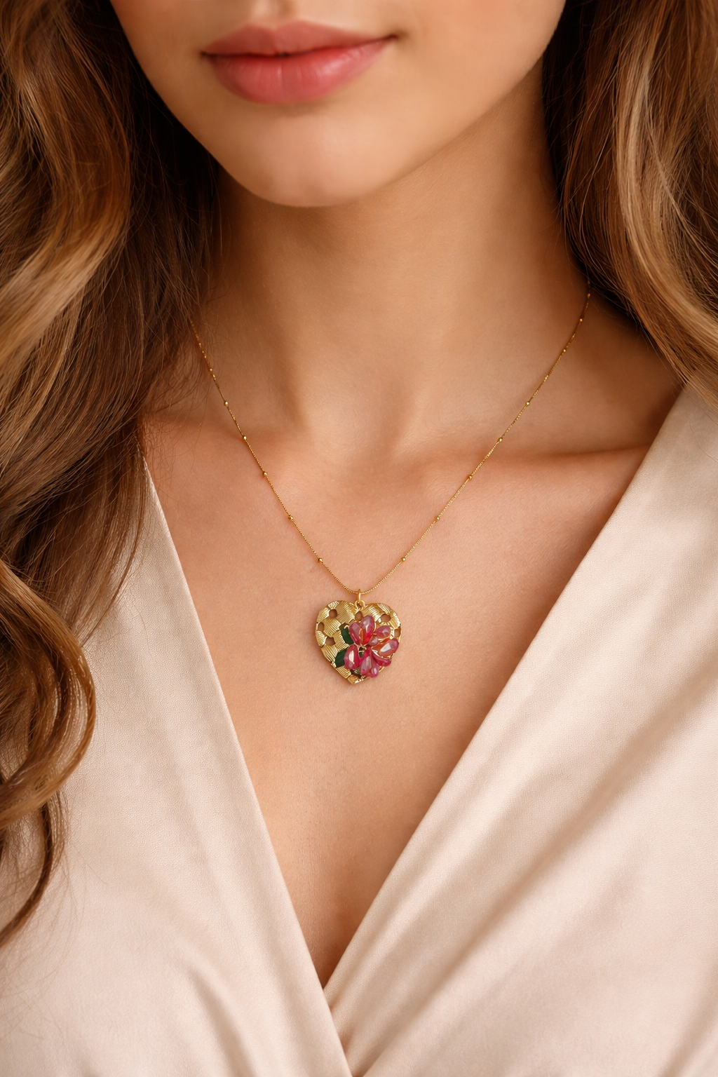 Floral Love Pendant