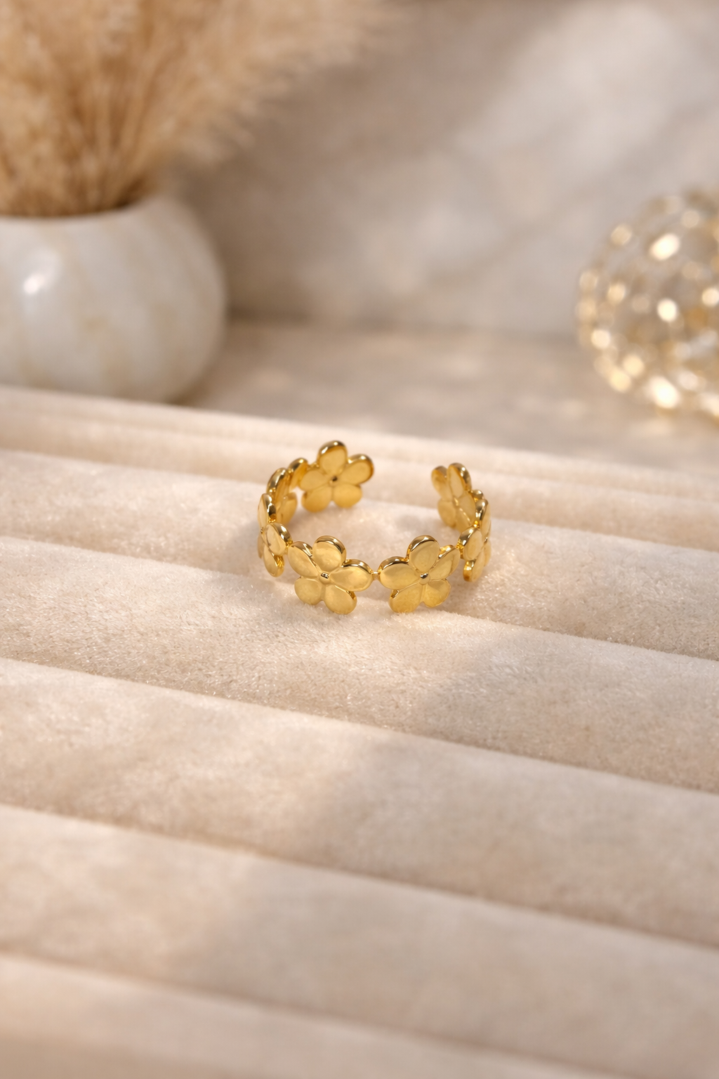 Petal Charm Ring