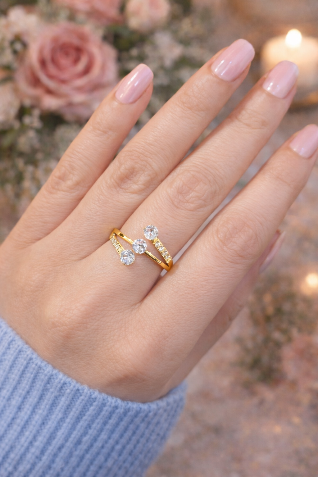 Triple Spark Ring