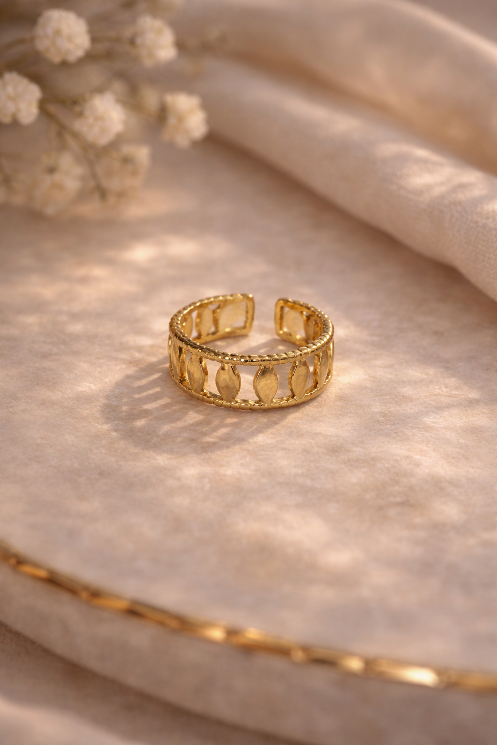 Olive Leaf Ring