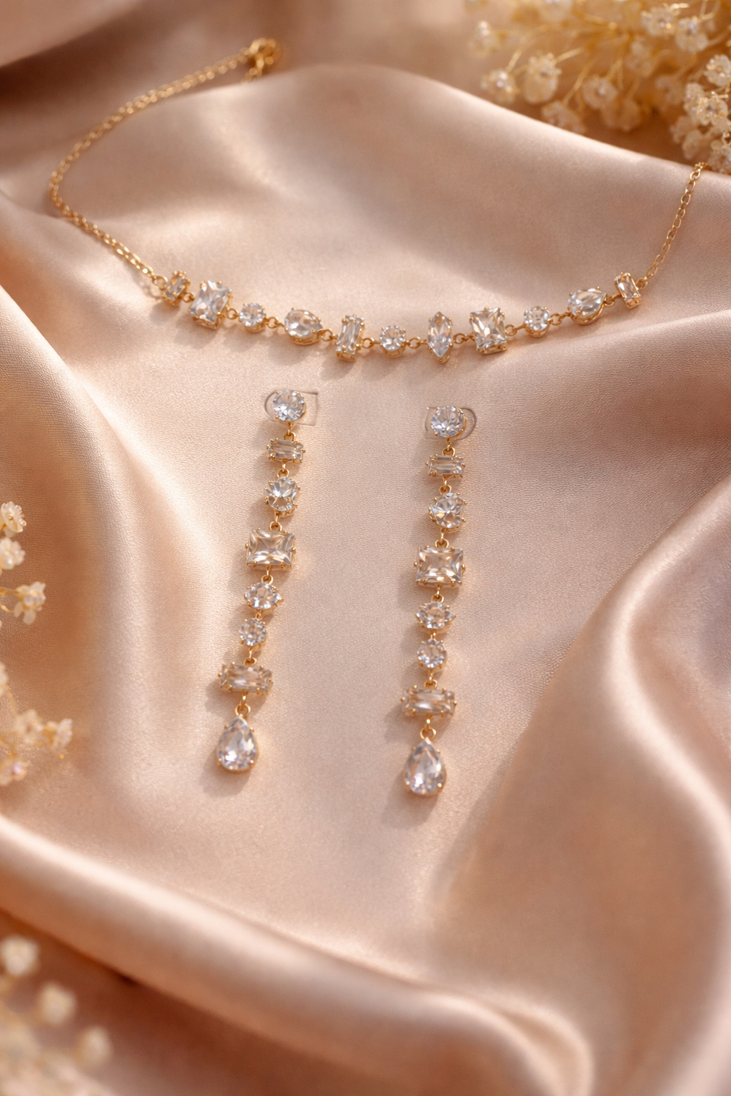Moonlight Sparkle Necklace Set