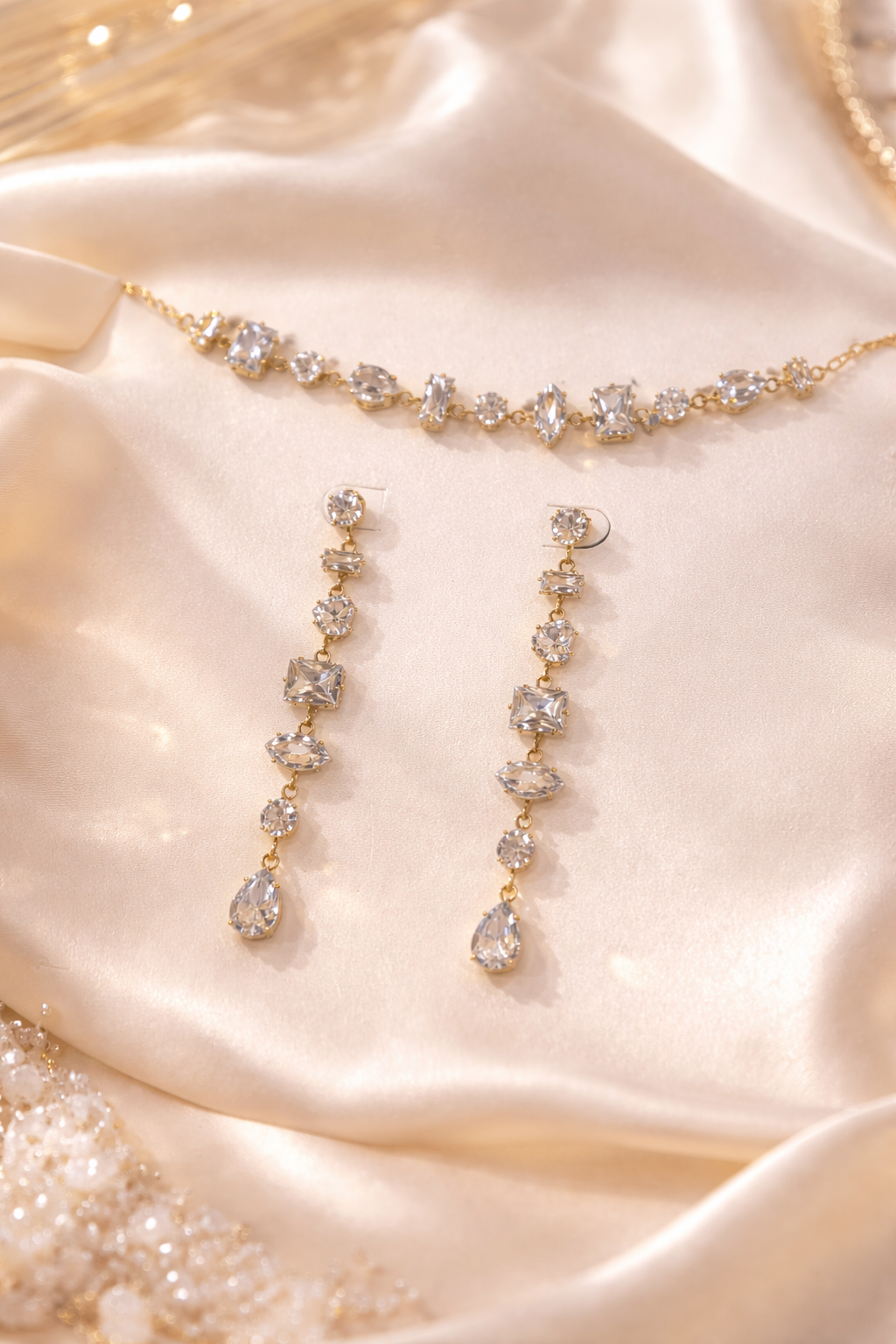 Moonlight Sparkle Necklace Set